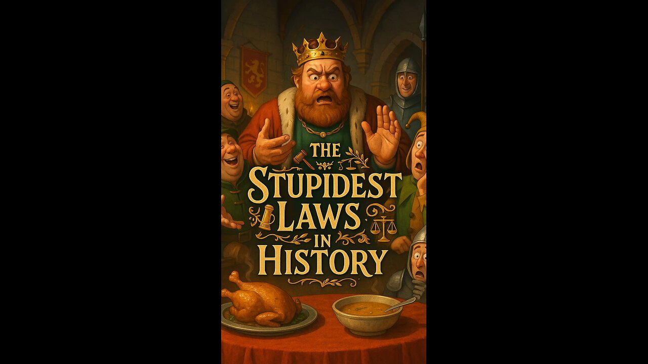 Did They Really Pass That? History’s Most Absurd Laws Revealed! 😆🤔