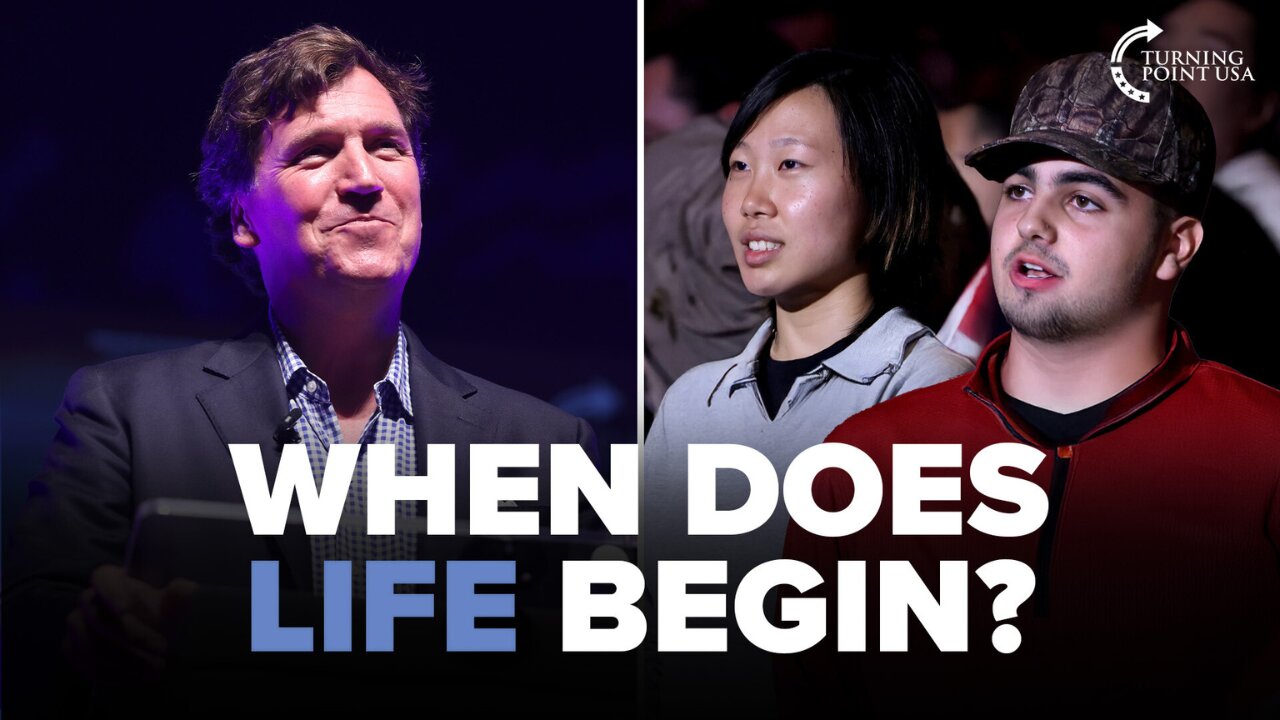Tucker Carlson Debates Students on Abortion | This Is the Turning Point Tour at Indiana University