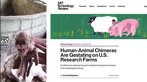 PROOF: Human Animal Hybrids are REAL!
