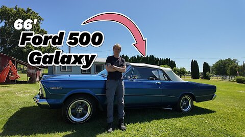 The 1966 Ford Galaxy 500 convertible is your grandma's car, until you hit the gas!