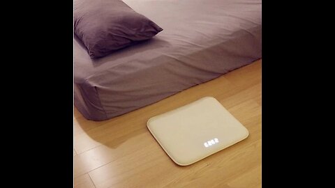 Pressure Sensitive Alarm Clock Carpet, with Electronic Digital Clock & Anti-Slip Wear-Resisting Soft