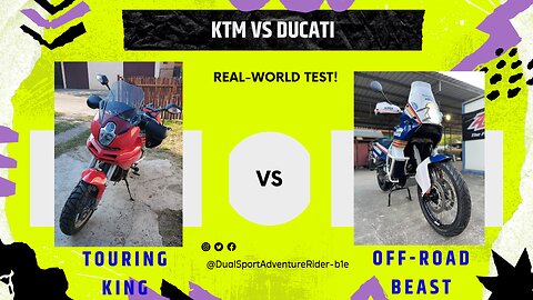 KTM 990 Adventure vs Ducati Multistrada 1000DS — Best Adventure Bike? Real-World Comparison