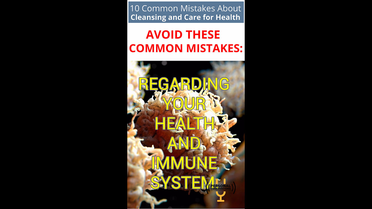10 common mistakes about cleansing and care for health