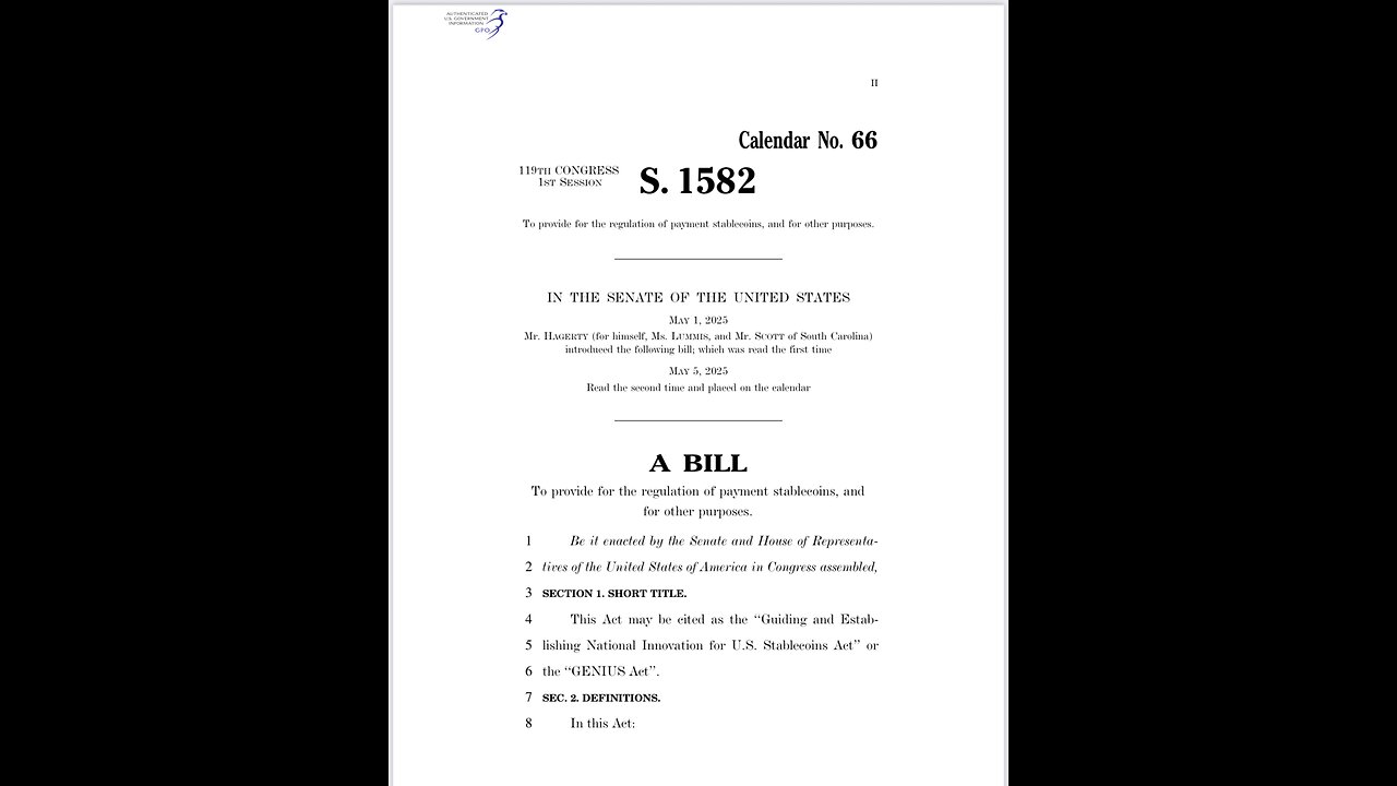 The Genius Act explained