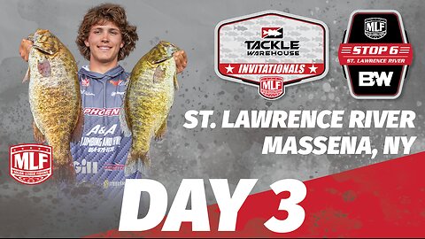 LIVE Tackle Warehouse Invitationals, Stop 6, Day 3