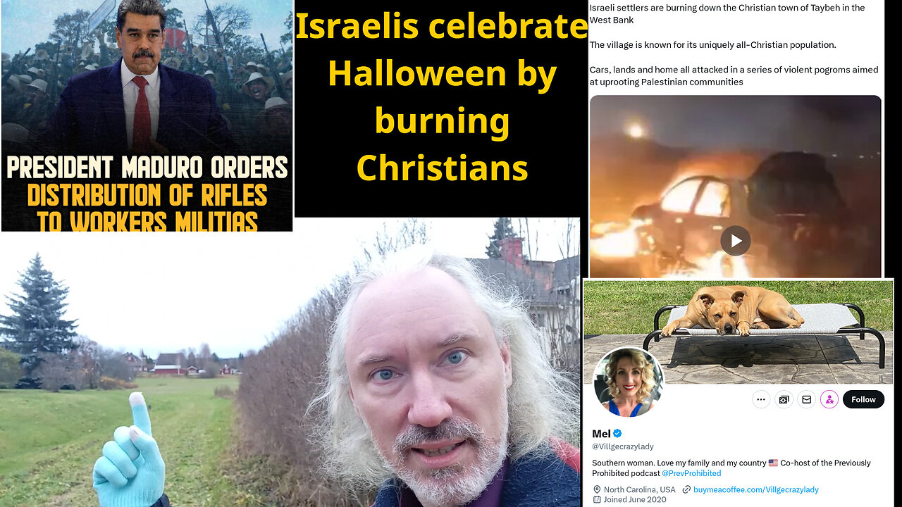 Protect Plough Patriots! Swedens Onlyfans ban. Flynn & Venezuela. 𝕏 & Israel. Candace Owens & Mel