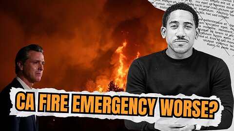 California WILDFIRES Get Worse - Governor Gavin Newsom Speaks Out