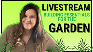 LIVE from the workshop | Building cages for the garden