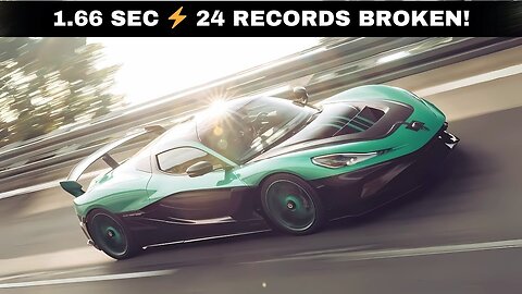 Rimac Nevera R Sets 24 New Records! Fastest Electric Hypercar in History!