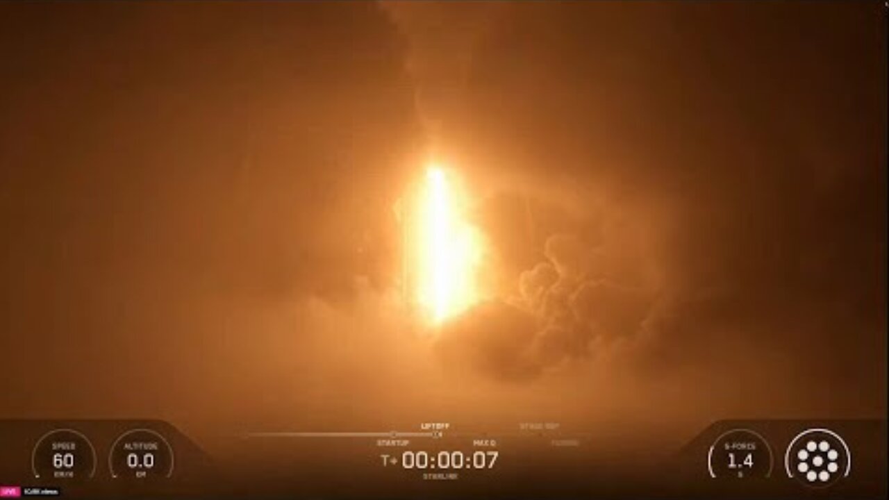 Blastoff! SpaceX launches Starlink batch on 117th Falcon 9 mission of 2025