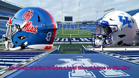 Kentucky is not looking good for their game versus Ole Miss this weekend