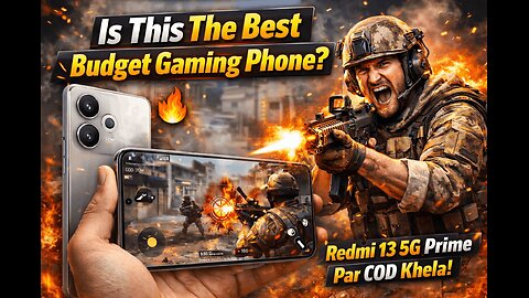 Is This The Best Budget Gaming Phone? Redmi 13 5G Prime Par COD Khela!