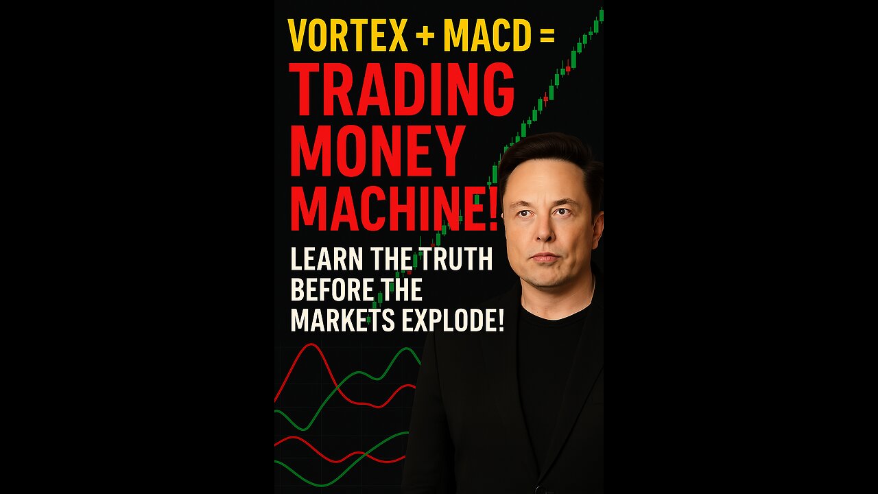 Vortex + MACD = TRADING MONEY MACHINE! Learn the TRUTH Before the Markets EXPLODE!