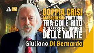 Di Bernardo: "Massoneria: frattura tra Goi e Rito Scozzese e l’ombra delle mafie”