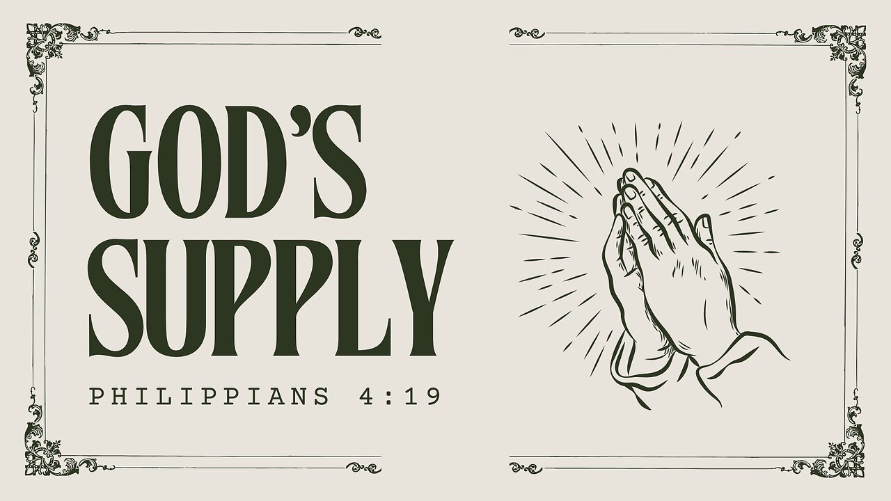 God's Supply