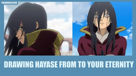 Drawing Hayase from To Your Eternity