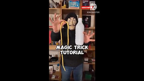 ROPE and BOTTLE MAGICTRICK🤯#magic#trick#tutorial