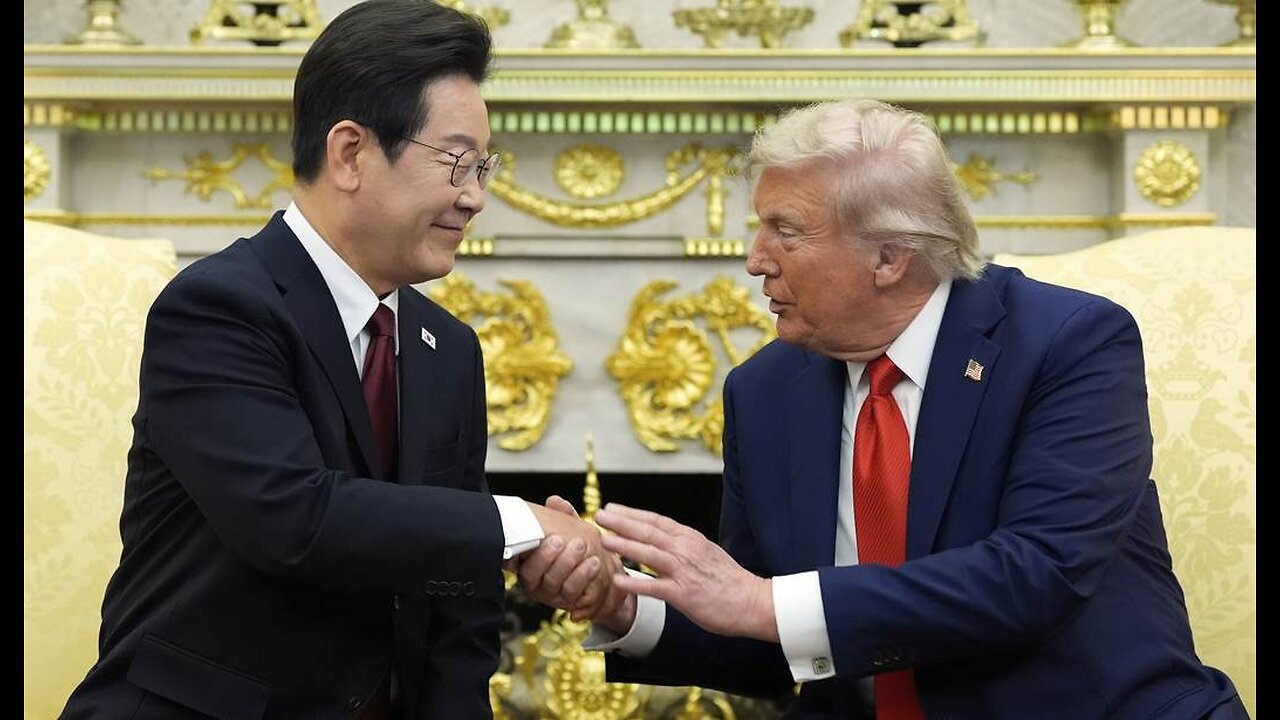 Trump and South Korean President Talk NoKo, Nukes, and Making Shipbuilding Great Again