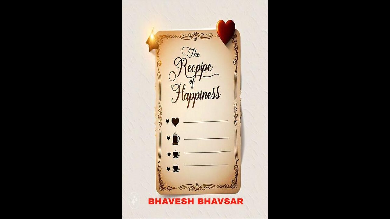 Recipe off Happiness | Watch now | How to become Happy