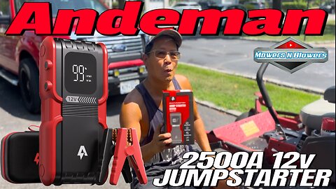 Andeman Car Jump Starter 2500A Power Bank Power Pack