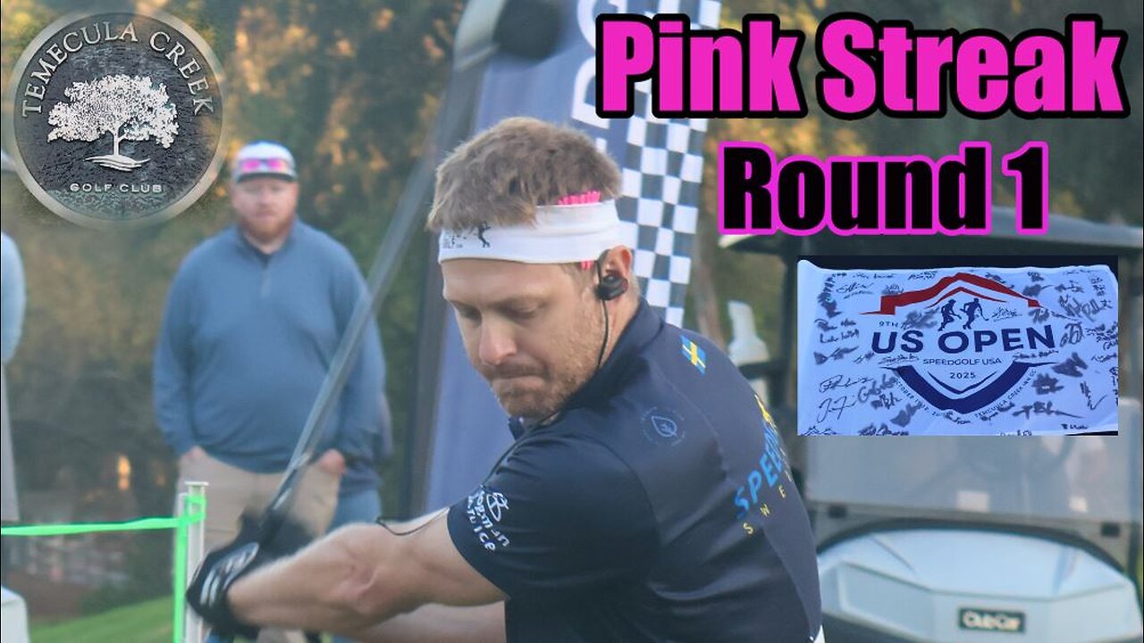 Pink Streak - Round 1 - 2025 USA Speedgolf Open