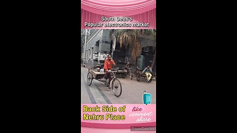 exploration of this iconic marketplace. #NehruPlace #SouthDelhi #MarketVibes