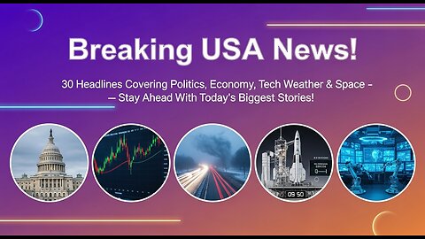 🇺🇸 30 Big American Headlines | Today’s Breaking News & Major Updates 🚨