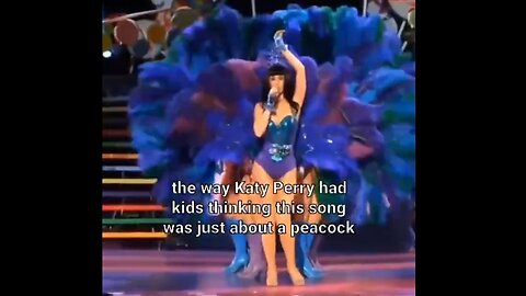 Katy Perry is sick! Kids tricked into believing this song was about a Peacock!