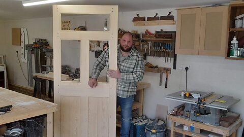 How I made this Georgian style door