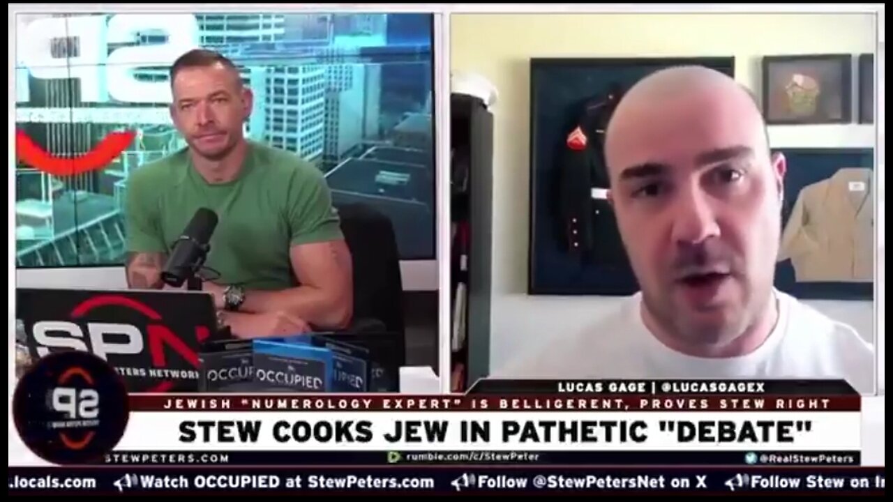 STEW PETERS & LUCAS GAGE ON JEWS PLAYING BOTH SIDES ✡️