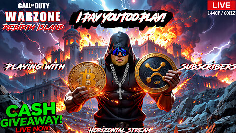💰I Pay You To Play Call of Duty Warzone Rebirth Island LIVE #callofduty #warzone #cod #gaming