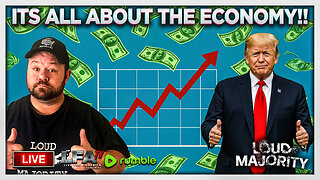 TRUMP POLL NUMBERS CONTINUE TO SINK BECAUSE OF THE ECONOMY | LOUD MAJORITY 12.8.25 3PM