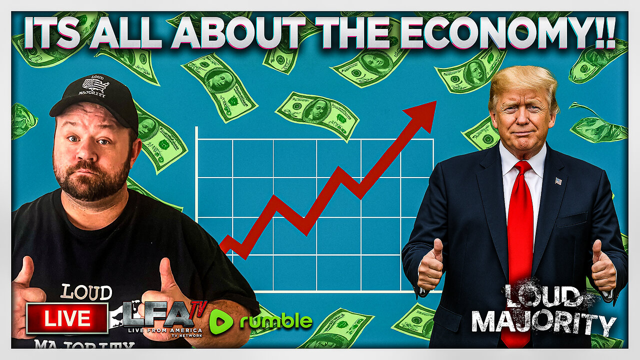 TRUMP POLL NUMBERS CONTINUE TO SINK BECAUSE OF THE ECONOMY | LOUD MAJORITY 12.8.25 3PM