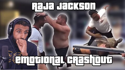 Myron reacts to streamer, wrestler Raja Jackson emotional crashout
