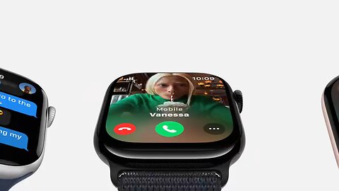 Apple Watch Series 10 [GPS 42mm case] Smartwatch with Rose Gold Aluminium Case with Light Blush