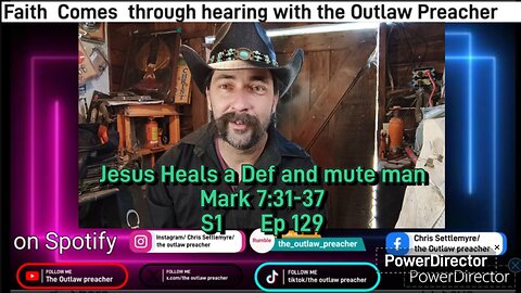 Jesus Heals a Def and mute man Mark 7:31-37 S1 Ep 129