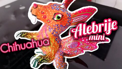 Alebrije Perrito Chihuahua Mini | Escultura mexicana hecha a mano