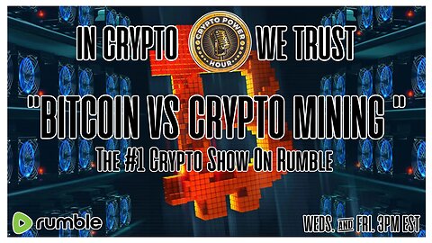 Bitcoin VS Crypto Mining