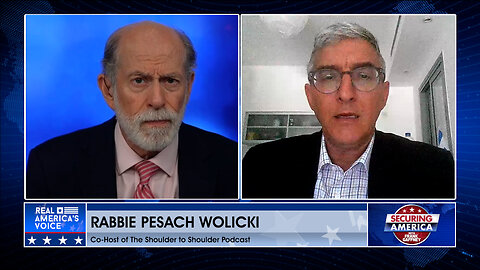 With Rabbi Pesach Wolicki