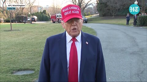 Trump's First Reaction After Zelensky Fallout _ Ukrainian President Can’t Return To White House
