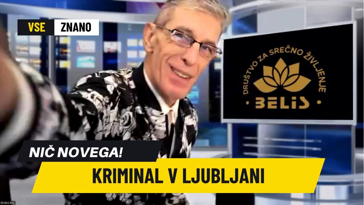 KRIMINAL V LJUBLJANI - JE TO POT DO SREČE?