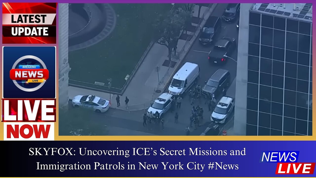 SKYFOX: Uncovering ICE’s Secret Missions and Immigration Patrols in New York City #News