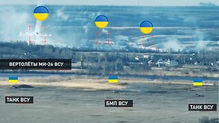 Extreme Ambush Caught on Camera: Ukrainian and NATO Convoy Destroyed