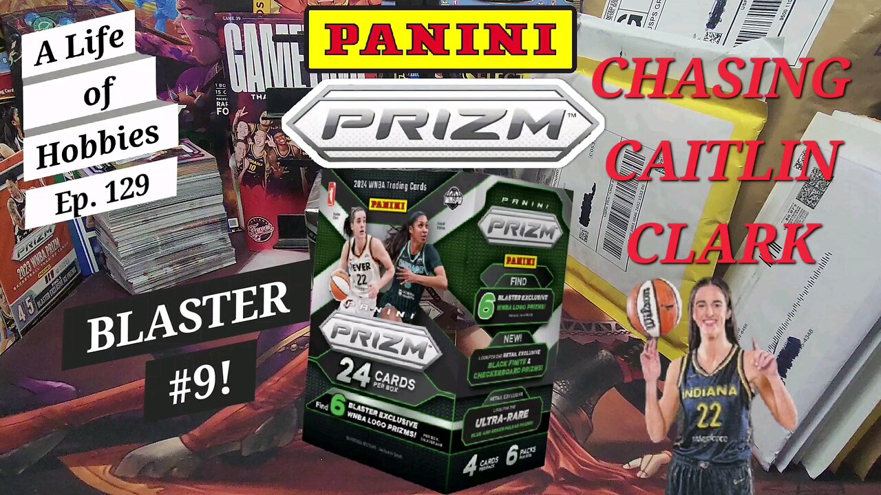 ⛹️‍♀️🏃 Chasing Caitlin Clark 2024 Prizm 🏀 Blaster #9 e129