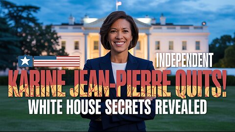 Karine Jean-Pierre Leaves Democratic Party: New Book Reveals White House Secrets!