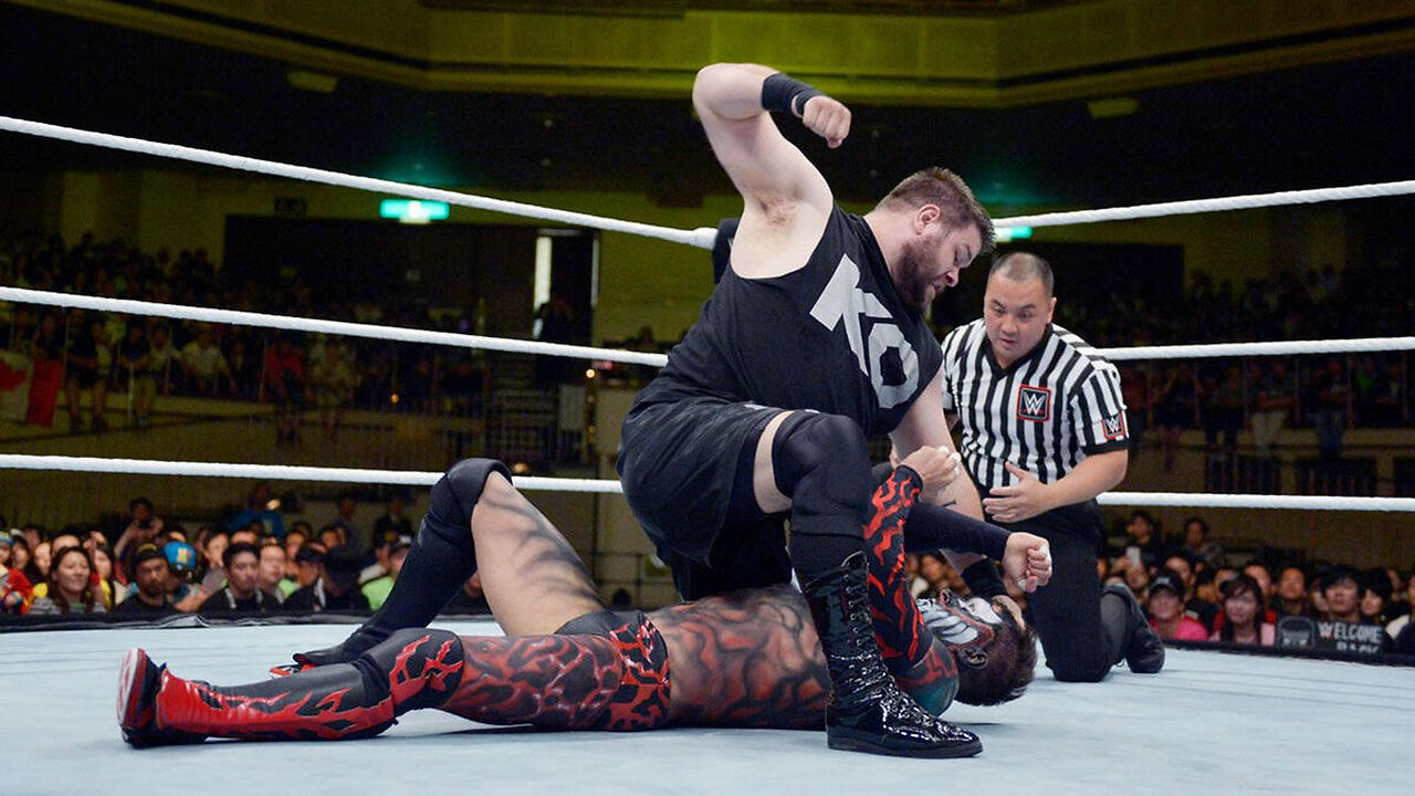 Kevin Owens vs Finn Balor Beast in the East 2015 Highlights