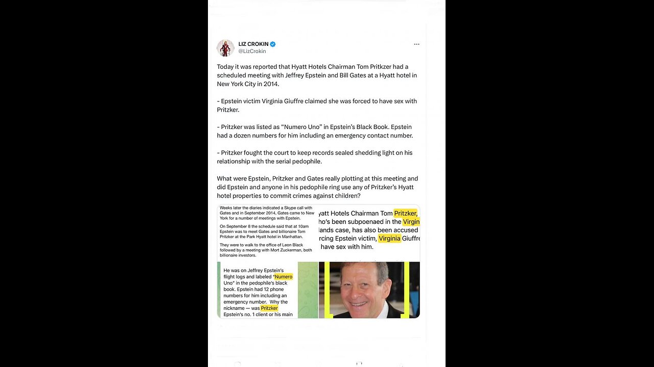 liberal democrat cult klan Bill Gates Ex-Wife Melinda EXPOSES His Sick Jeffrey Epstein Blackmail