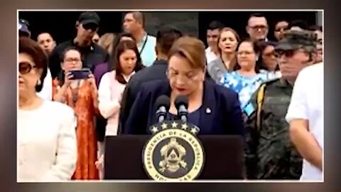 🇭🇳🚫🗳 — The current president, Xiomara Castro