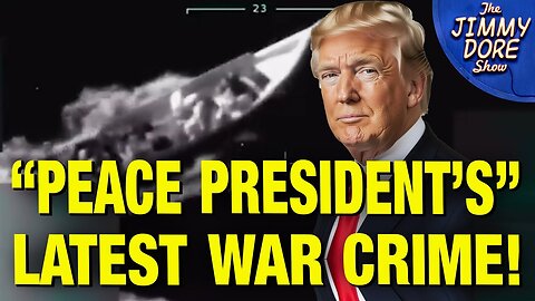 The REAL Reason Donald Trump Blew Up A Venezuelan So-Called "Drug Boat"