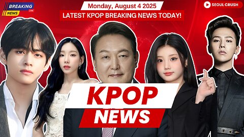 BTS V's Batman Look, Joy's Solo Debut, ILLIT Drama | Kpop News - August 4, 2025